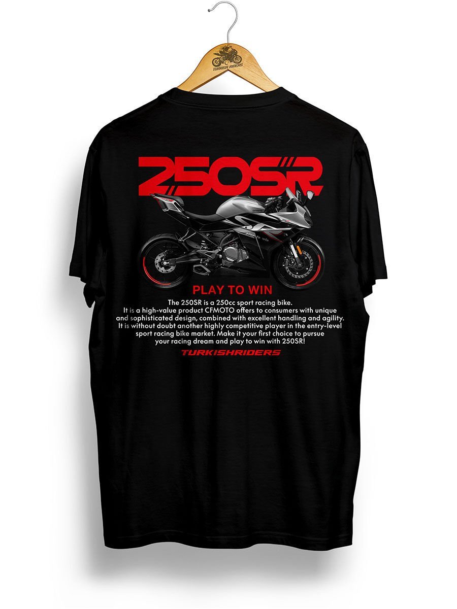 250SR Nebula Siyah Tshirt