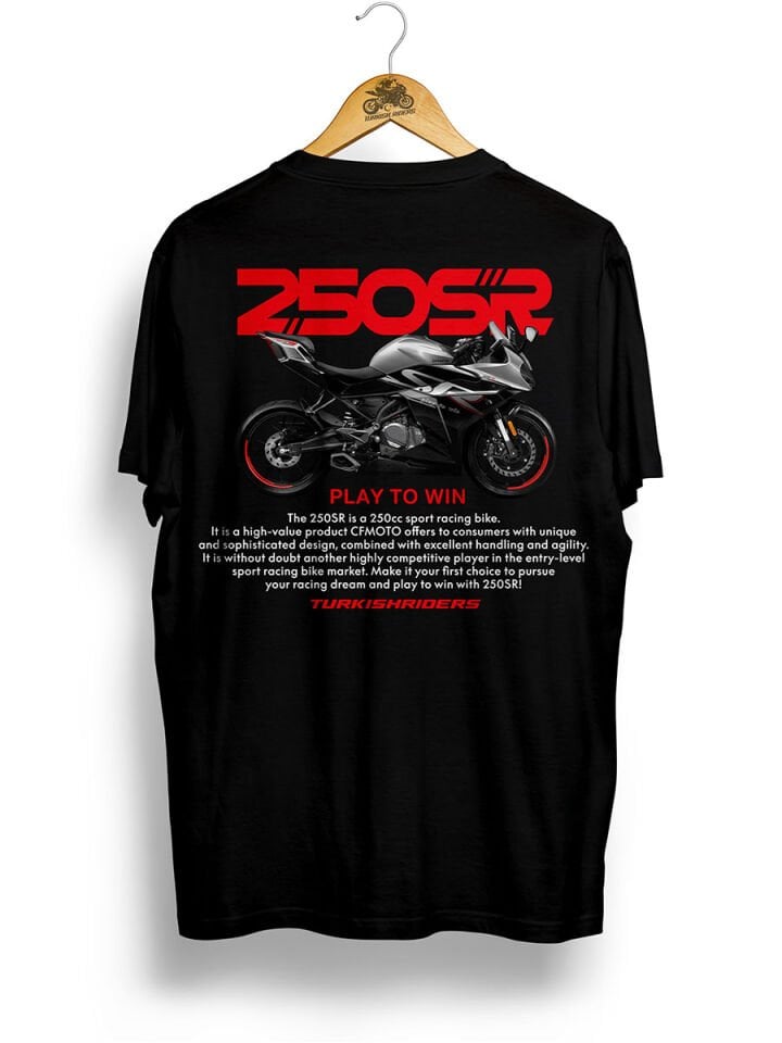 250SR Nebula Siyah Tshirt