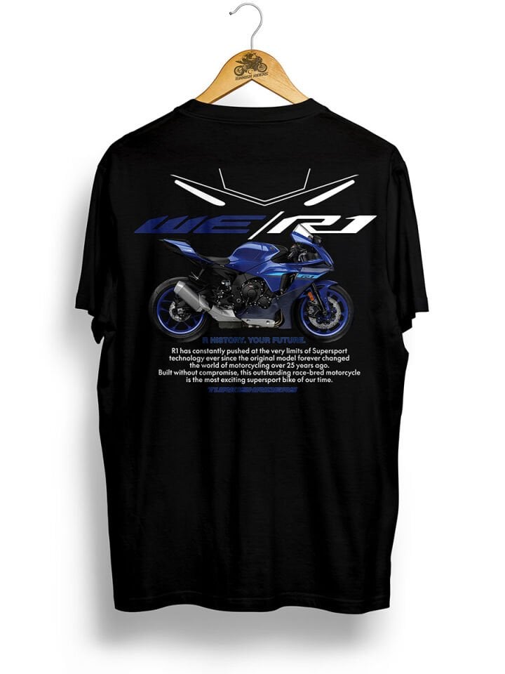 R1 Icon Blue Tshirt