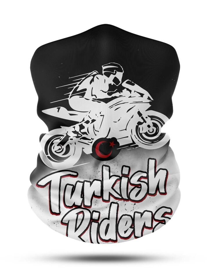 Turkish Riders Buff Beyaz