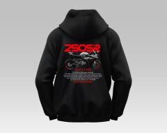 250SR Nebula Siyah Hoodie