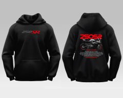 250SR Nebula Siyah Hoodie