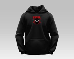 450SR Zirkon Siyah Hoodie