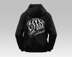 Live Fast Die Ride Hoodie