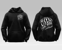 Live Fast Die Ride Hoodie