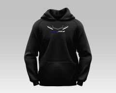 R1 Icon Blue Hoodie
