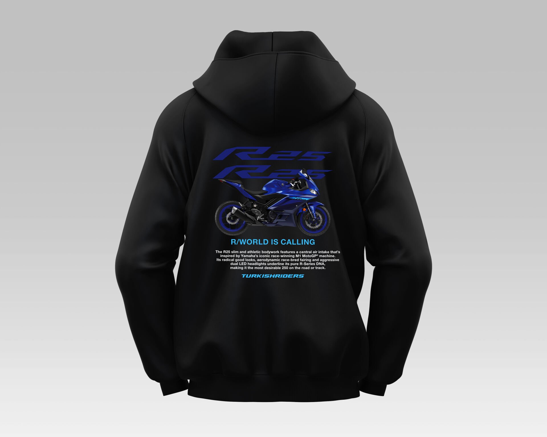 R25 Icon Blue Hoodie