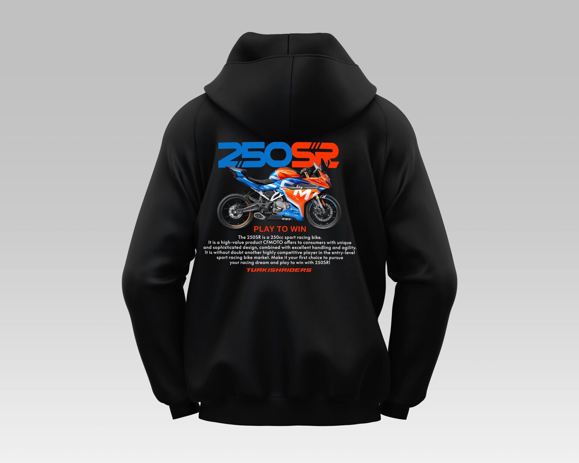250SR Lav Turuncusu Hoodie