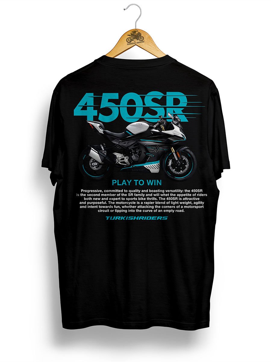 450SR Nebula Siyah Tshirt