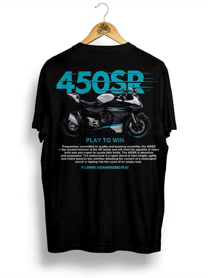 450SR Nebula Siyah Tshirt