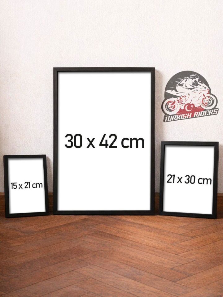 F1 2026 Calendar / Yüksek Kalite UV Baskı MDF Duvar Tablosu