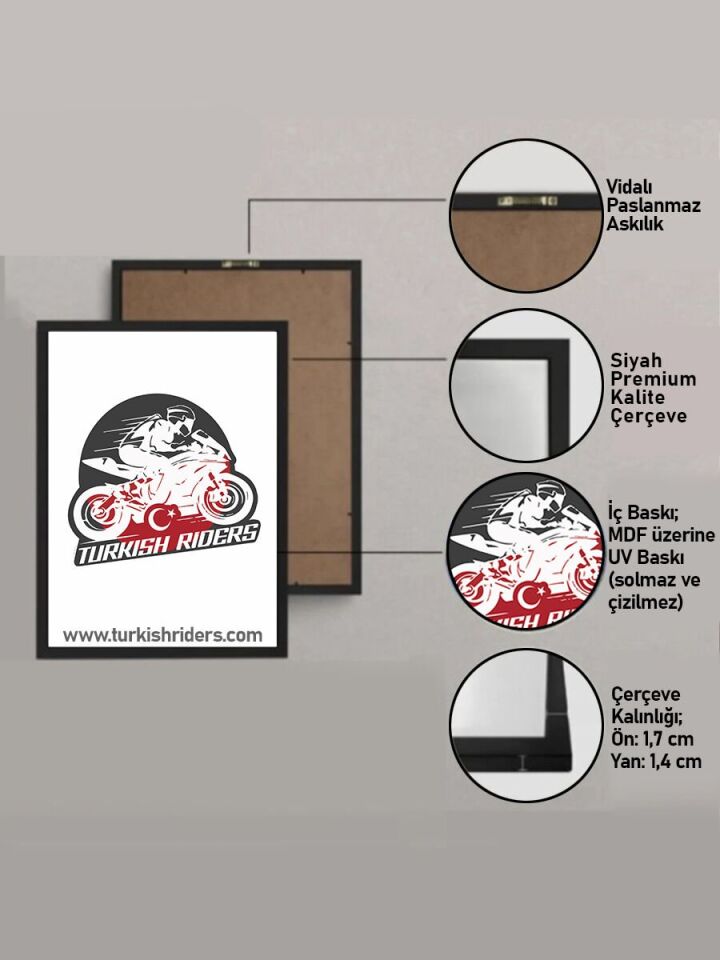 İstanbulPark F1 Pist / Yüksek Kalite UV Baskı MDF Duvar Tablosu