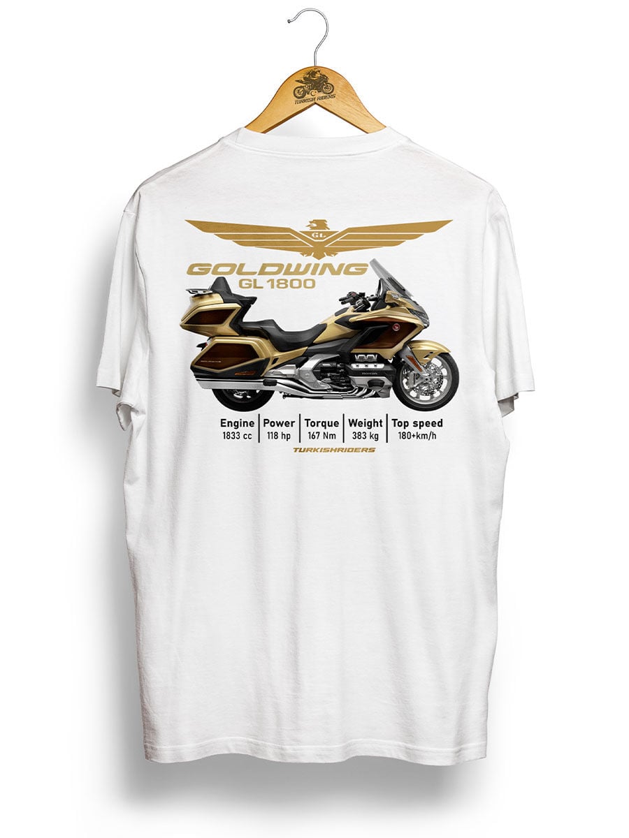 Goldwing 50th Anniversary / Beyaz Tshirt