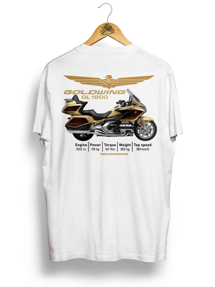 Goldwing 50th Anniversary / Beyaz Tshirt