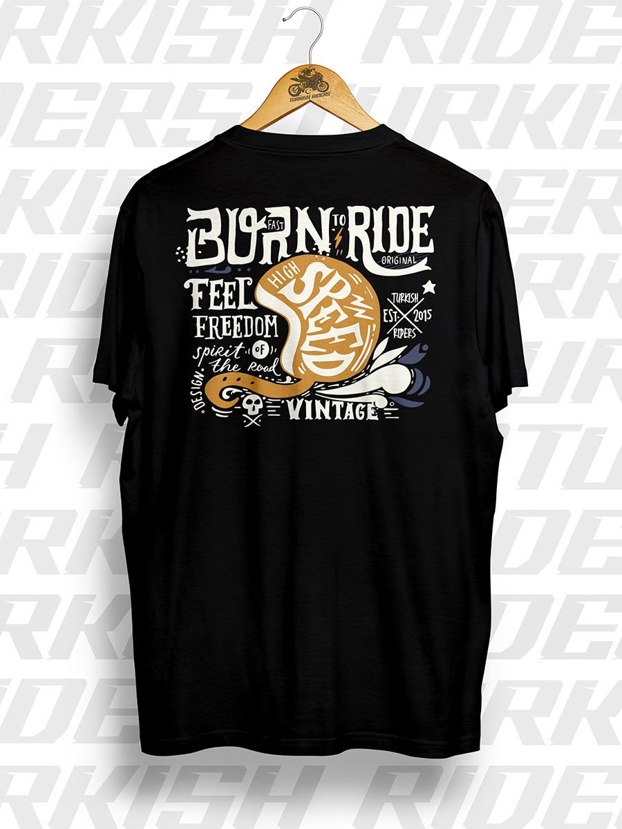 Born the Ride Vintage Tshirt