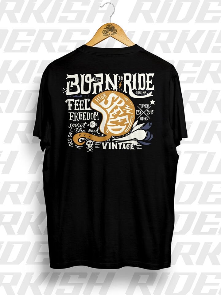 Born the Ride Vintage Tshirt