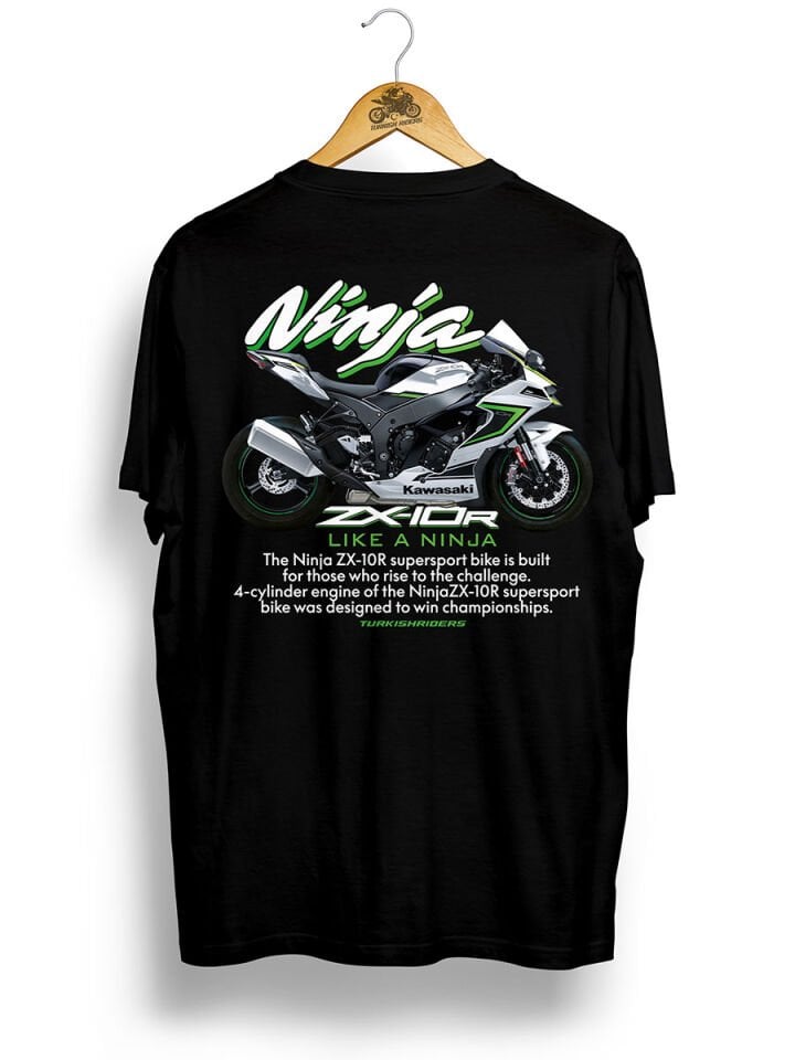 ZX10R Ninja / Robotic White Tshirt