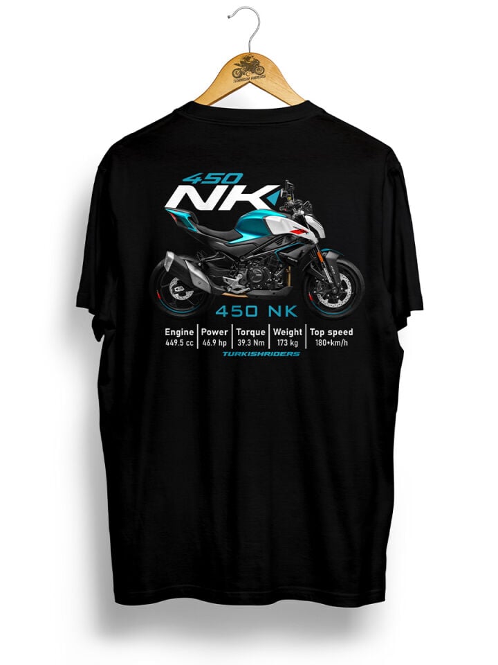 450NK Zephyr Blue / Siyah Beyaz Tshirt