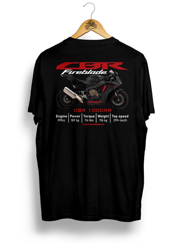 CBR 1000 RR Black ''2018 / Siyah Tshirt