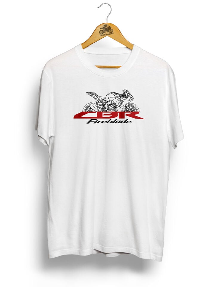 CBR 1000 RR Black ''2018 / Beyaz Tshirt