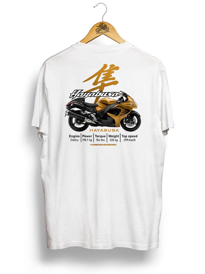 Hayabusa Gen2 Black-Gold ''2009 / Beyaz Tshirt