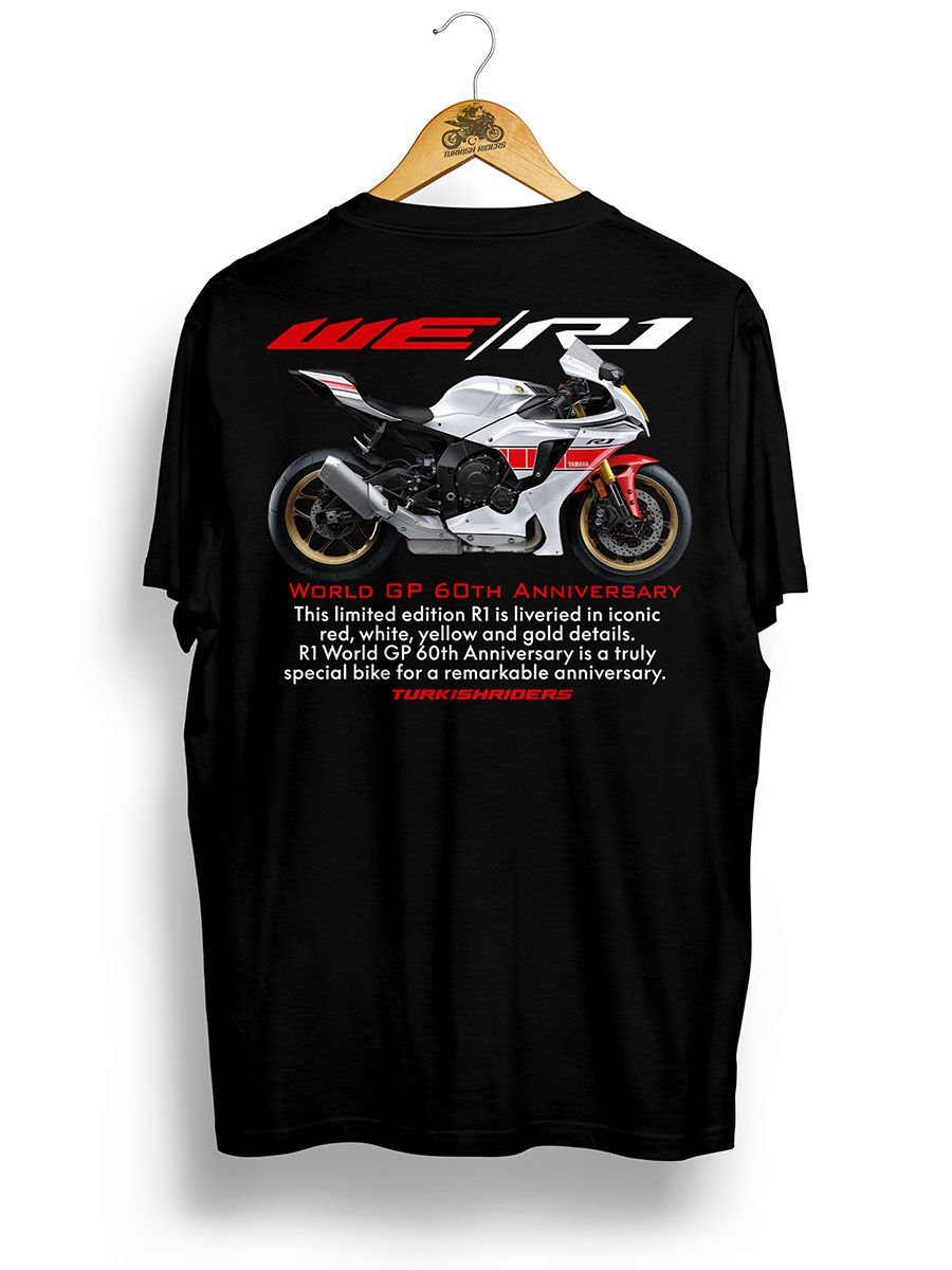 R1  60th Anniversary / Siyah Tshirt