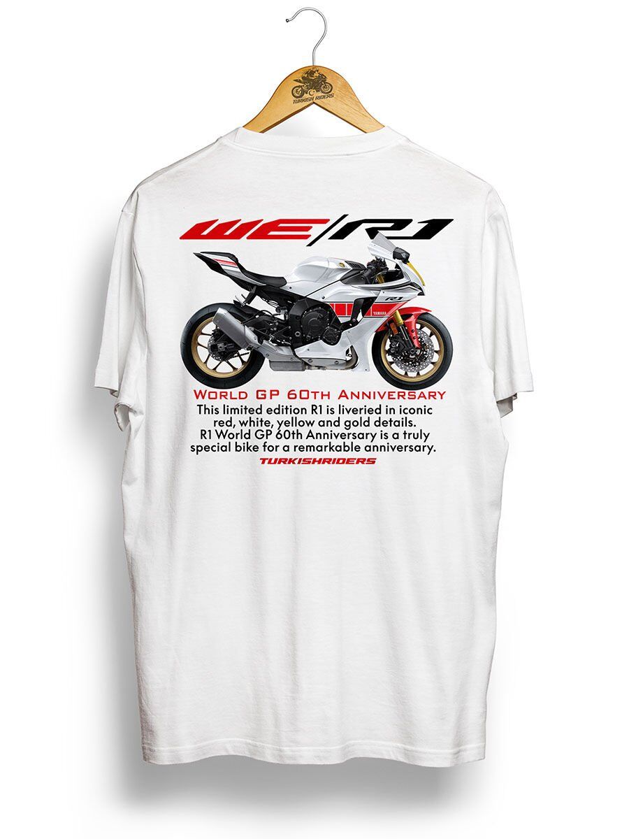 R1  60th Anniversary / Beyaz Tshirt
