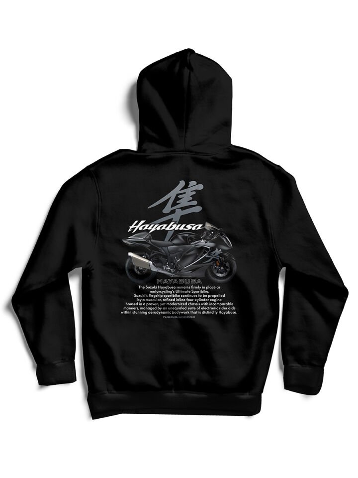 Hayabusa Gen3 FullBlack / Hoodie
