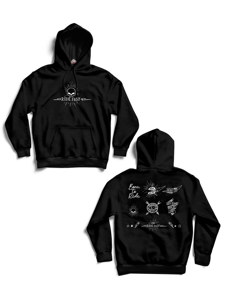 Born the Ride 4 / Hoodie