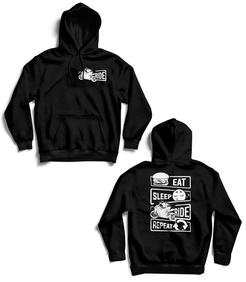 Eat Sleep Ride Repeat / Hoodie
